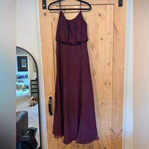 JJs House Deep Purple Maxi Dress